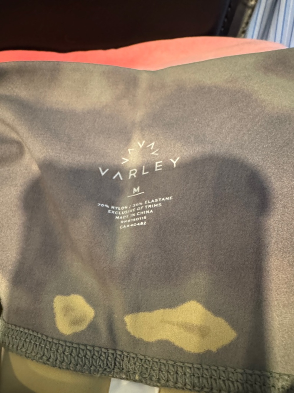 Varley Tie-Dye High-Waist Leggings size Medium - Picture 4 of 4